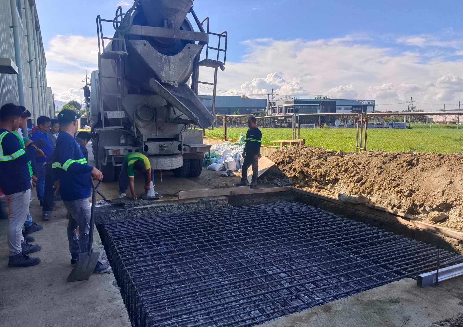 Construction of Silo Foundation